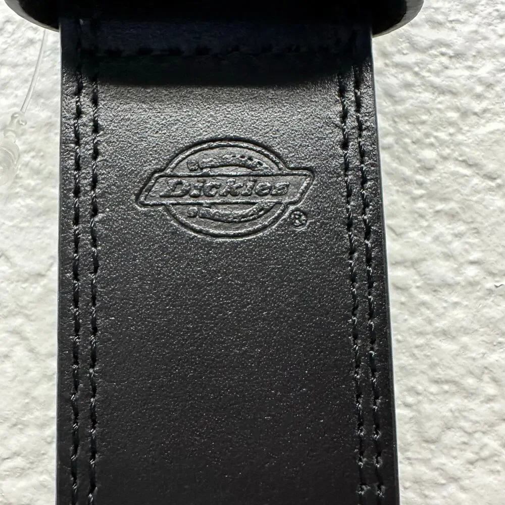 NWT! Dickies Genuine Leather Work Wear Men’s Size Small (30-32) Black Belt, K641